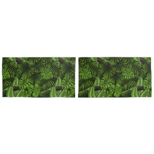 Jungle leaves pillowcase