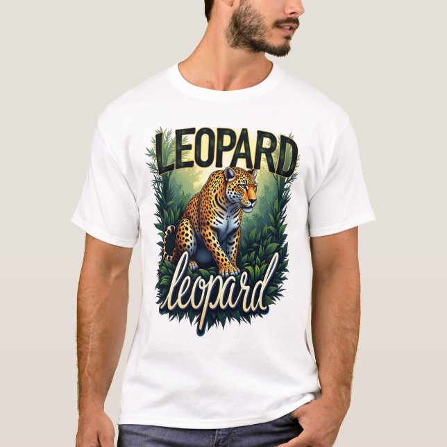 Jungle Leopard T-Shirt (Front)