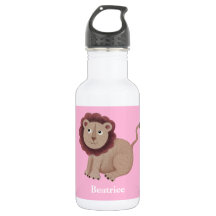 Jungle lion water Bottle