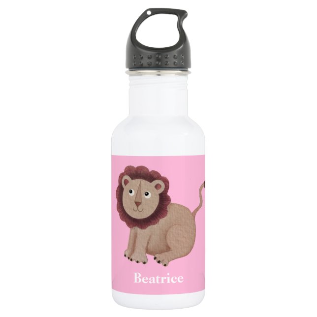 Jungle lion water Bottle (Front)
