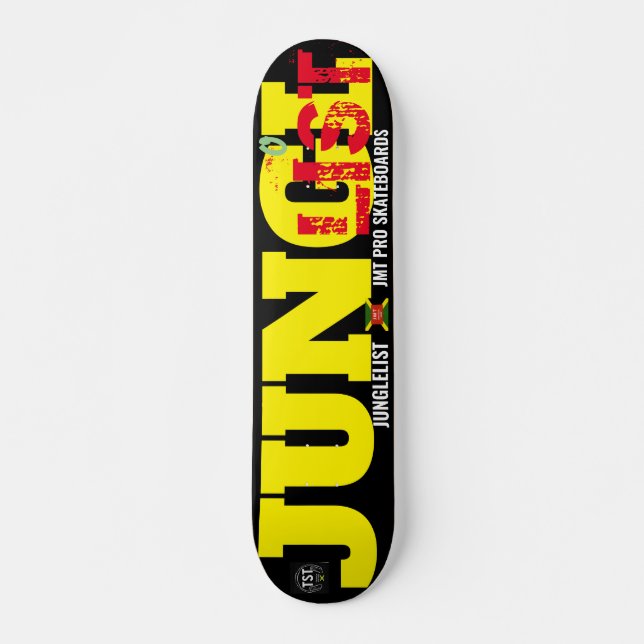 JUNGLE LIST   JMT Skateboard Deck (Front)