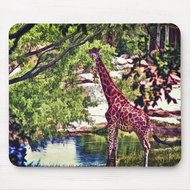 Jungle Mouse Mat (Front)