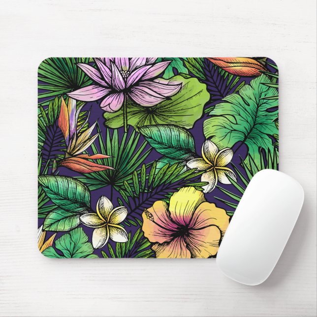 Jungle Mouse Mat (With Mouse)