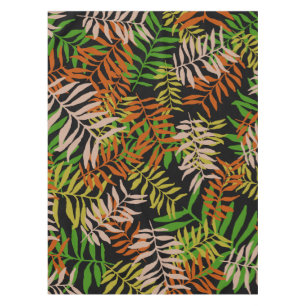JUNGLE NATURE LEAVES  TABLECLOTH