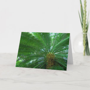 Jungle Palm Greeting Card