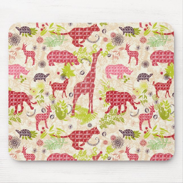 Jungle paradise mouse mat (Front)