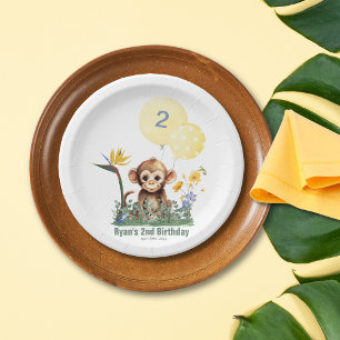 Jungle Party Animal Paper Plates