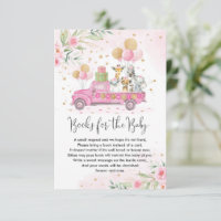 Jungle Party Animals Balloons Books for Baby Girl