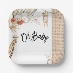 Jungle Party Plates