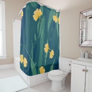 Jungle Pattern Shower Curtain