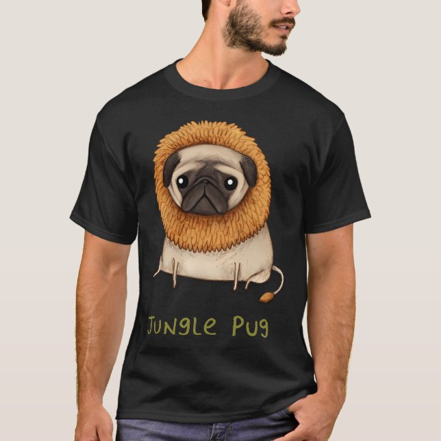Jungle Pug T-Shirt (Front)