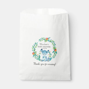 Jungle Rhino Baby Shower Favour Bags
