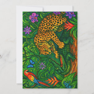 “Jungle Rivals” -  Colourful Wildlife Portrait