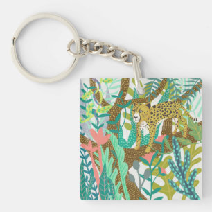 Jungle Roar - Cheetah Key Ring