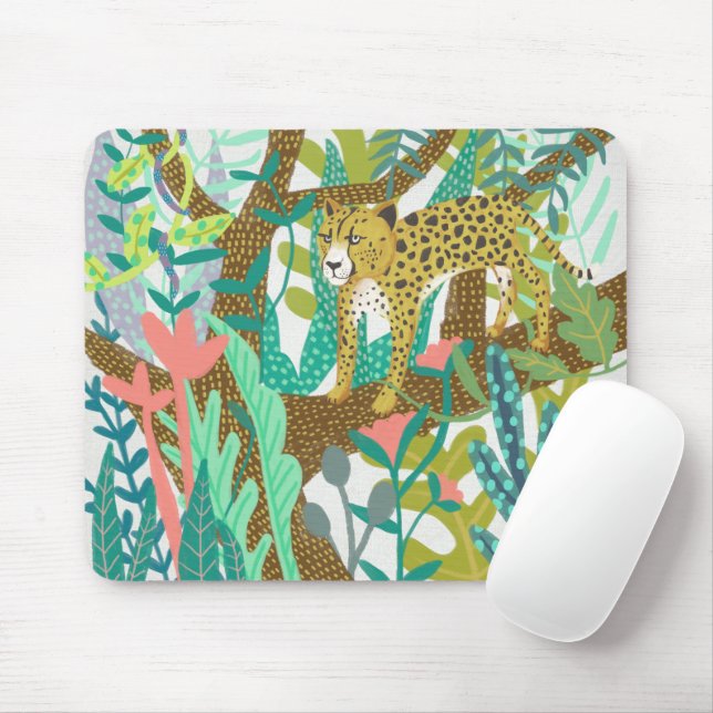 Jungle Roar - Cheetah Mouse Mat (With Mouse)