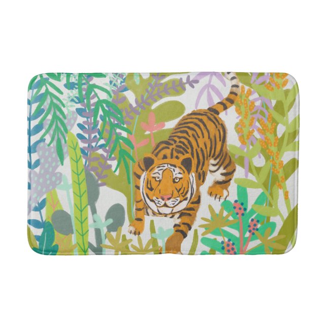 Jungle Roar - Tiger Bath Mat (Front)