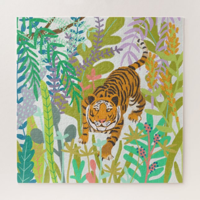 Jungle Roar - Tiger Jigsaw Puzzle (Horizontal)