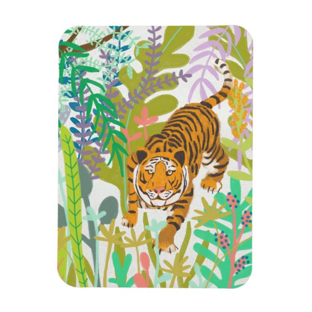 Jungle Roar - Tiger Magnet (Vertical)