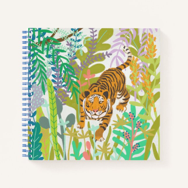 Jungle Roar - Tiger Notebook (Front)