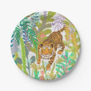 Jungle Roar - Tiger Paper Plate