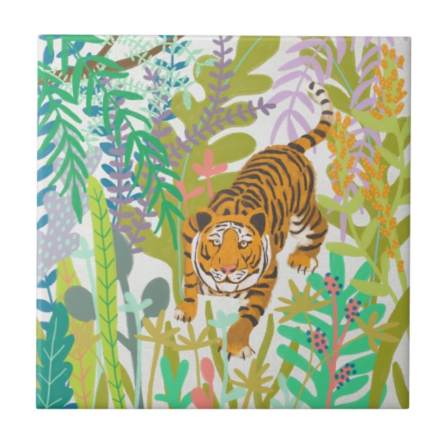 Jungle Roar - Tiger Tile (Front)