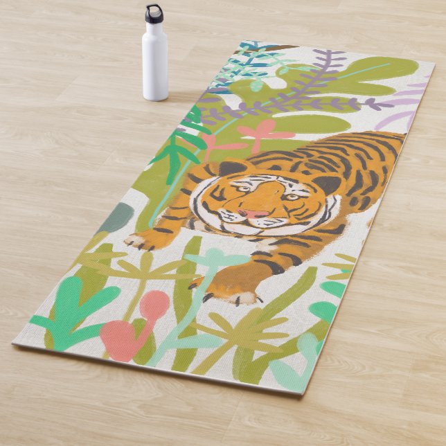 Jungle Roar - Tiger Yoga Mat (In Situ)