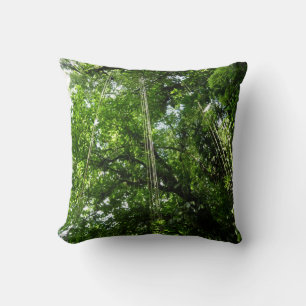 Jungle Ropes Rainforest Photography Cushion