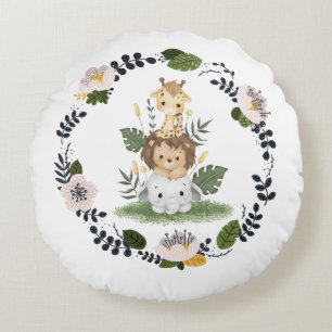 Jungle Round Cushion