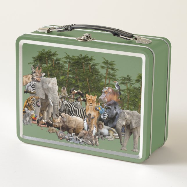Jungle Rumbles Lunch Box (Front)