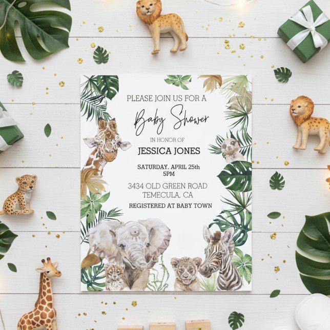 Jungle Safari African baby Animals Tropical Budget (Creator Uploaded)