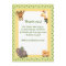 Jungle Safari Animals Baby Shower Thank you notes