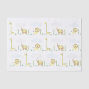 Jungle Safari Baby Tissue Paper
