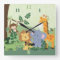 Jungle Safari Customisable Square Clock