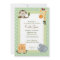 Jungle Safari Green 5x7 Baby Shower Invitations