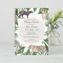 Jungle Safari Wild Baby Shower