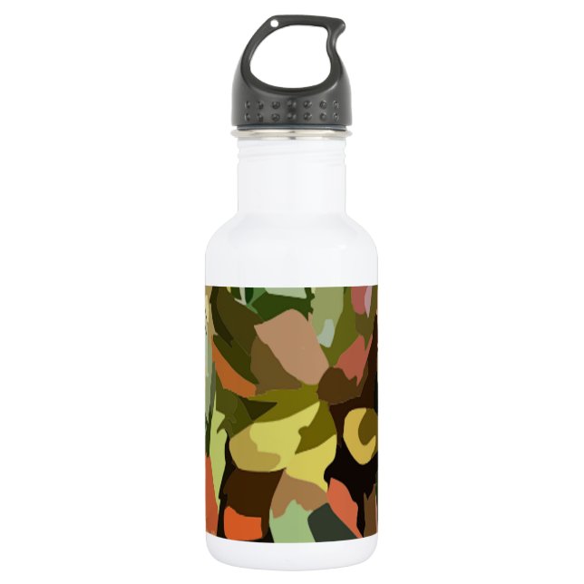 Jungle Scrabble 532 Ml Water Bottle (Front)
