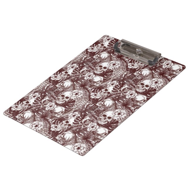 Jungle Skulls Clipboard (Angled)