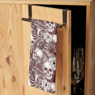 Jungle Skulls Kitchen Towel