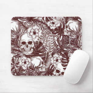 Jungle Skulls Mouse Pad
