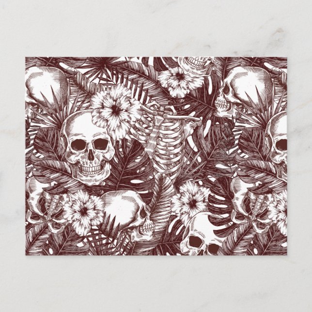Jungle Skulls Postcard (Front)
