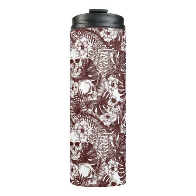 Jungle Skulls Thermal Tumbler (Front)