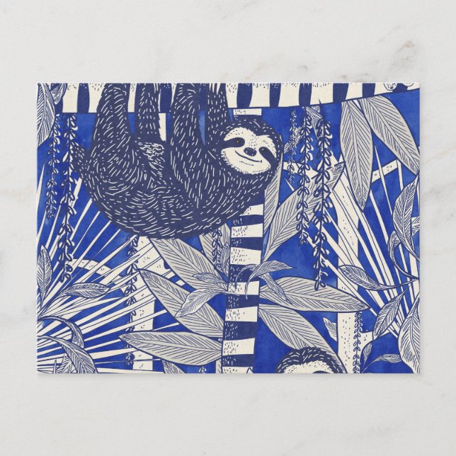 Jungle Sloths Postcard (Front)