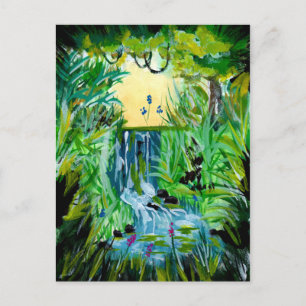 Jungle Springwater Postcard