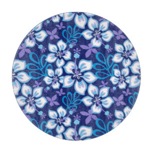 JUNGLE SURF (BLUE COMBO) CUTTING BOARD