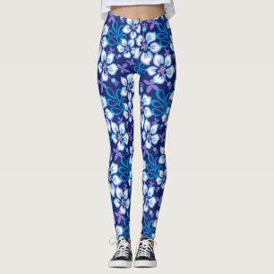 JUNGLE SURF (BLUE COMBO) LEGGINGS