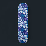 JUNGLE SURF (BLUE COMBO) SKATEBOARD<br><div class="desc">Jungle Surf Pattern in Blue Combo. Copyright by Kelly Hironaka,  No. 3 Design</div>