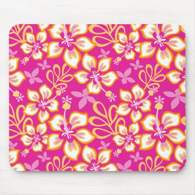 JUNGLE SURF (HOT PINK COMBO) MOUSE MAT (Front)