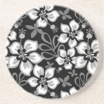 JUNGLE SURF PATTERN IN BLACK
