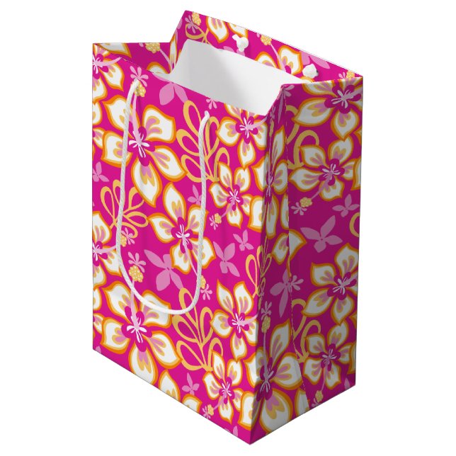 Jungle Surf (Pink Combo) Gift Bag (Front Angled)