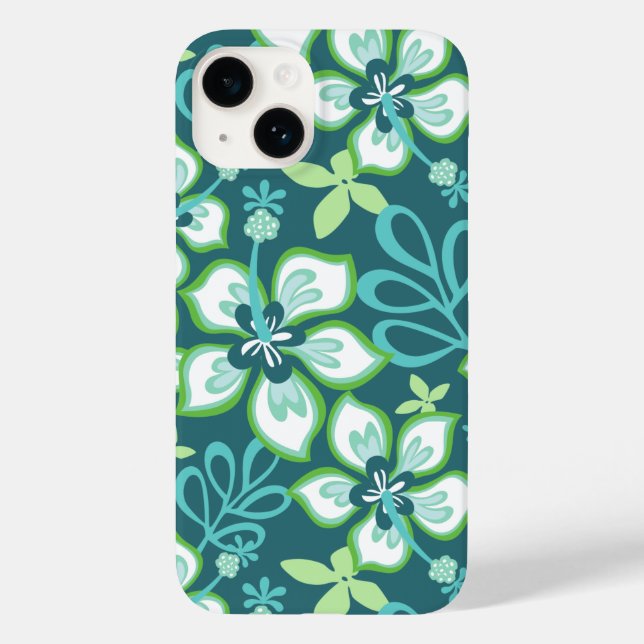 JUNGLE SURF (TEAL COMBO) Case-Mate iPhone CASE (Back)